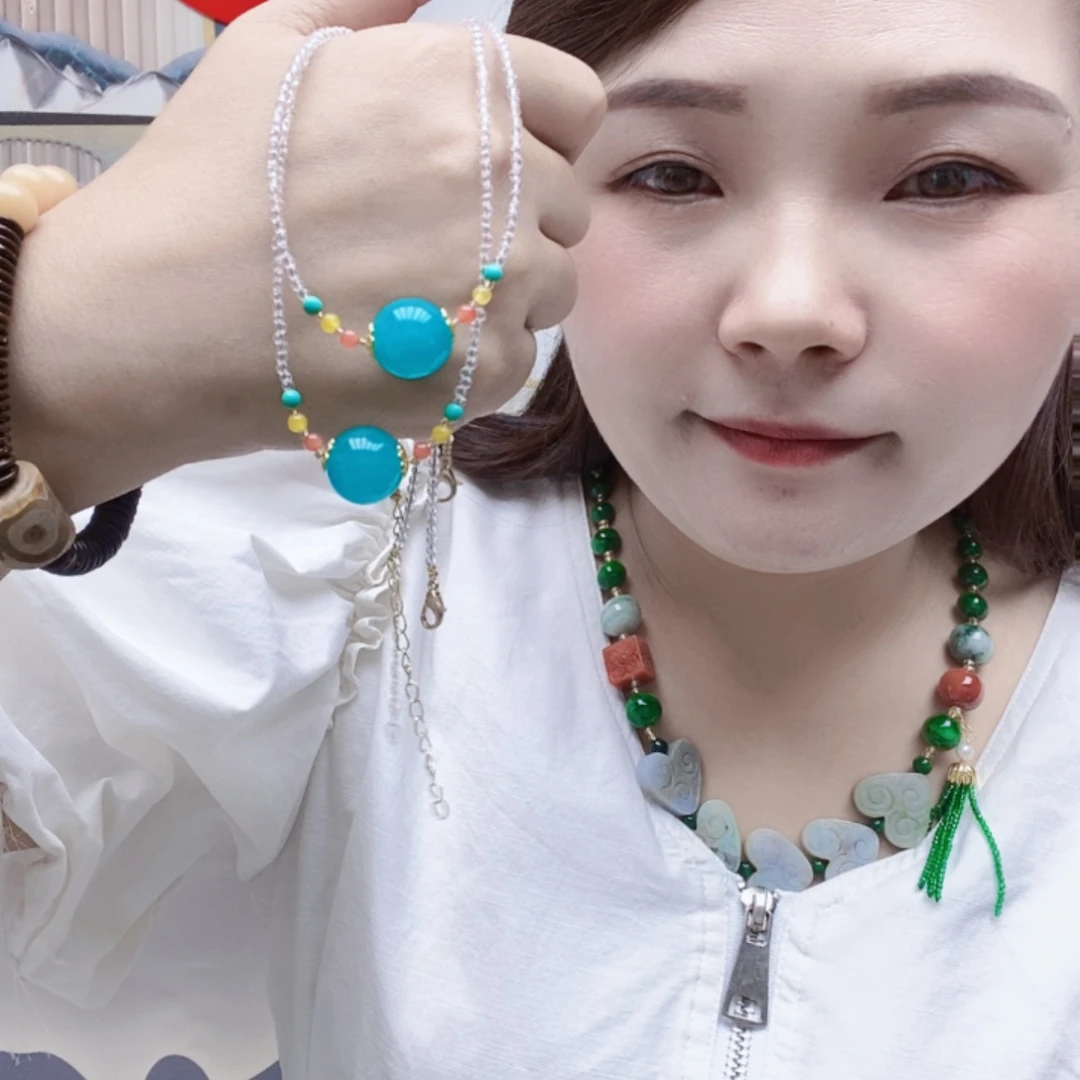 合金颈饰水晶y y yy y