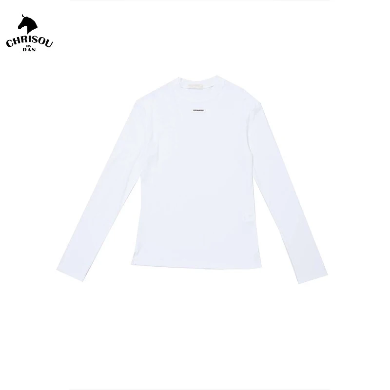 胸口logo长袖T 250059