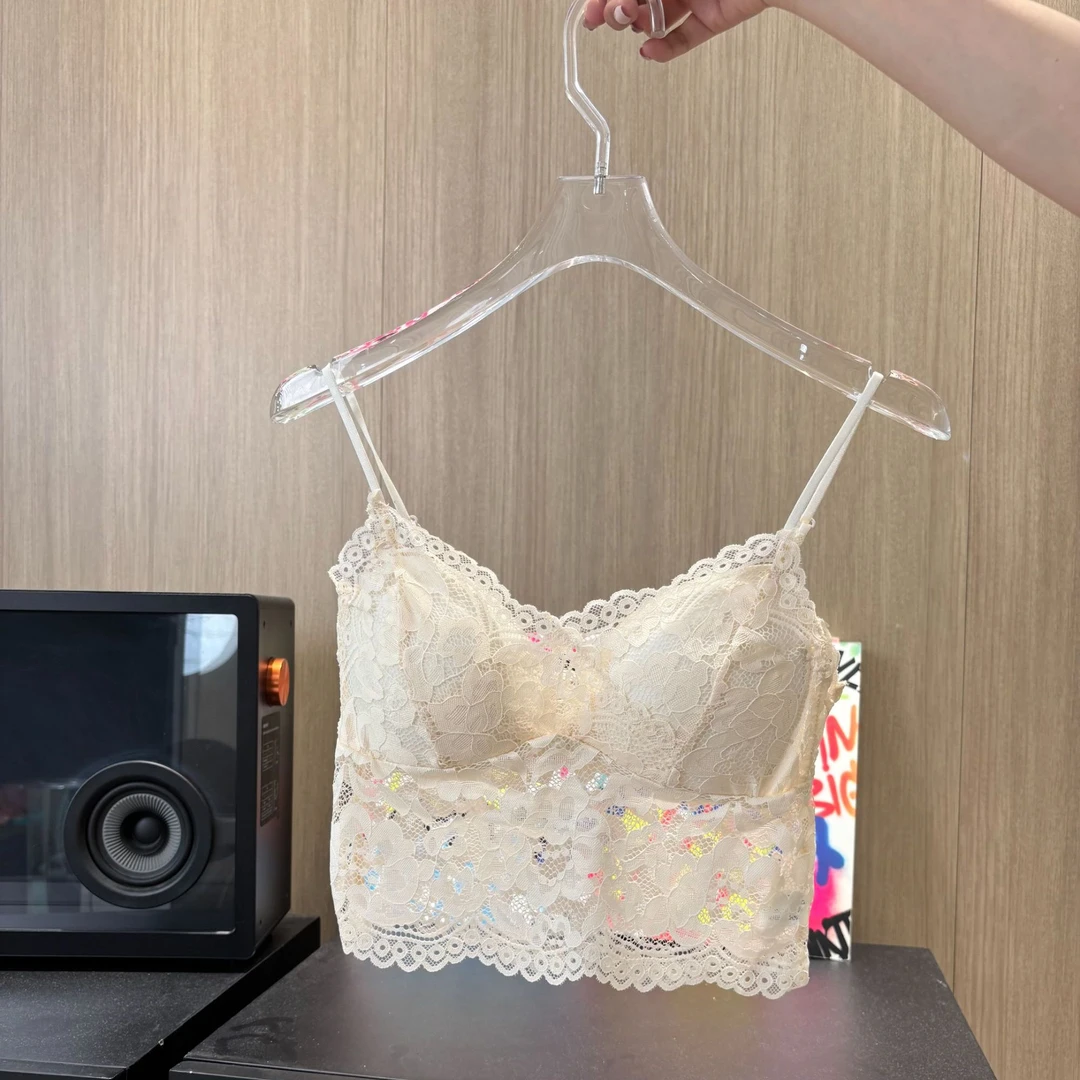 性感蕾丝小吊带背心