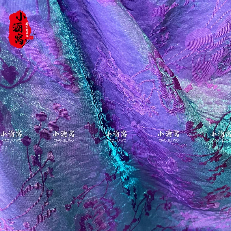 [紫罗兰-V领]小酒窝新国风 新中式时尚气质上衣-前56后61