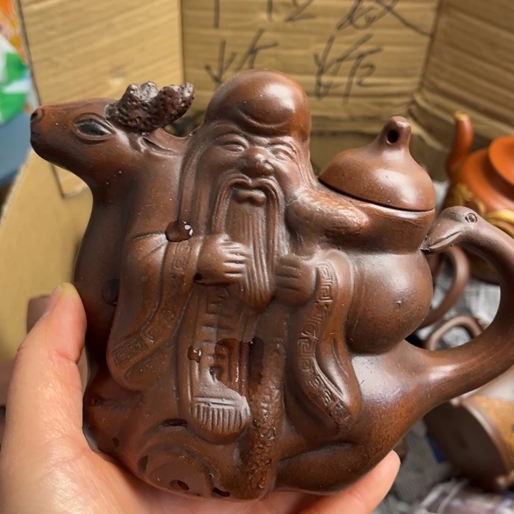 茶壶段泥紫砂壶等