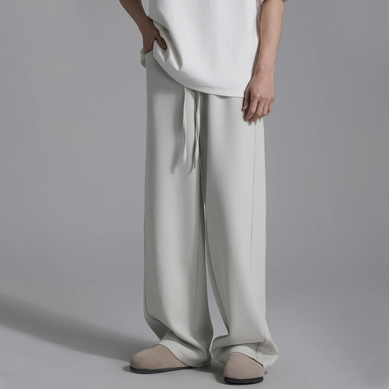 夏季上新莫代尔舒适亲肤长裤男女款宽松百搭直筒时尚休闲裤1072