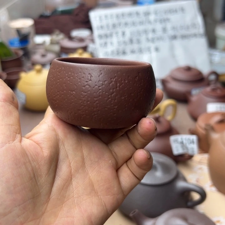 茶壶紫砂紫泥瑕疵80