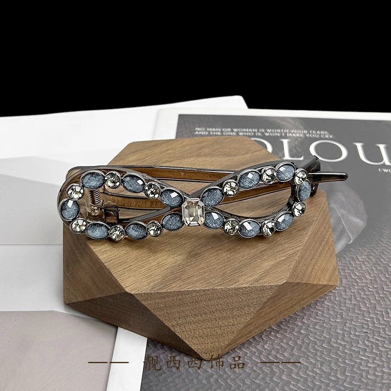 【LXX靓西西】562 气质复古风时尚感11厘米扭扭夹