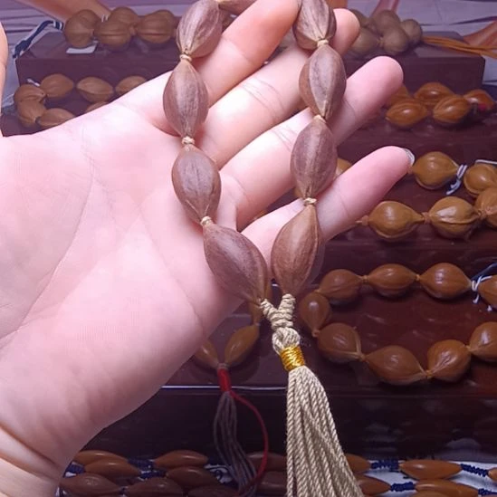 橄榄核手串/手链橄榄核三花紫皮铁核手串