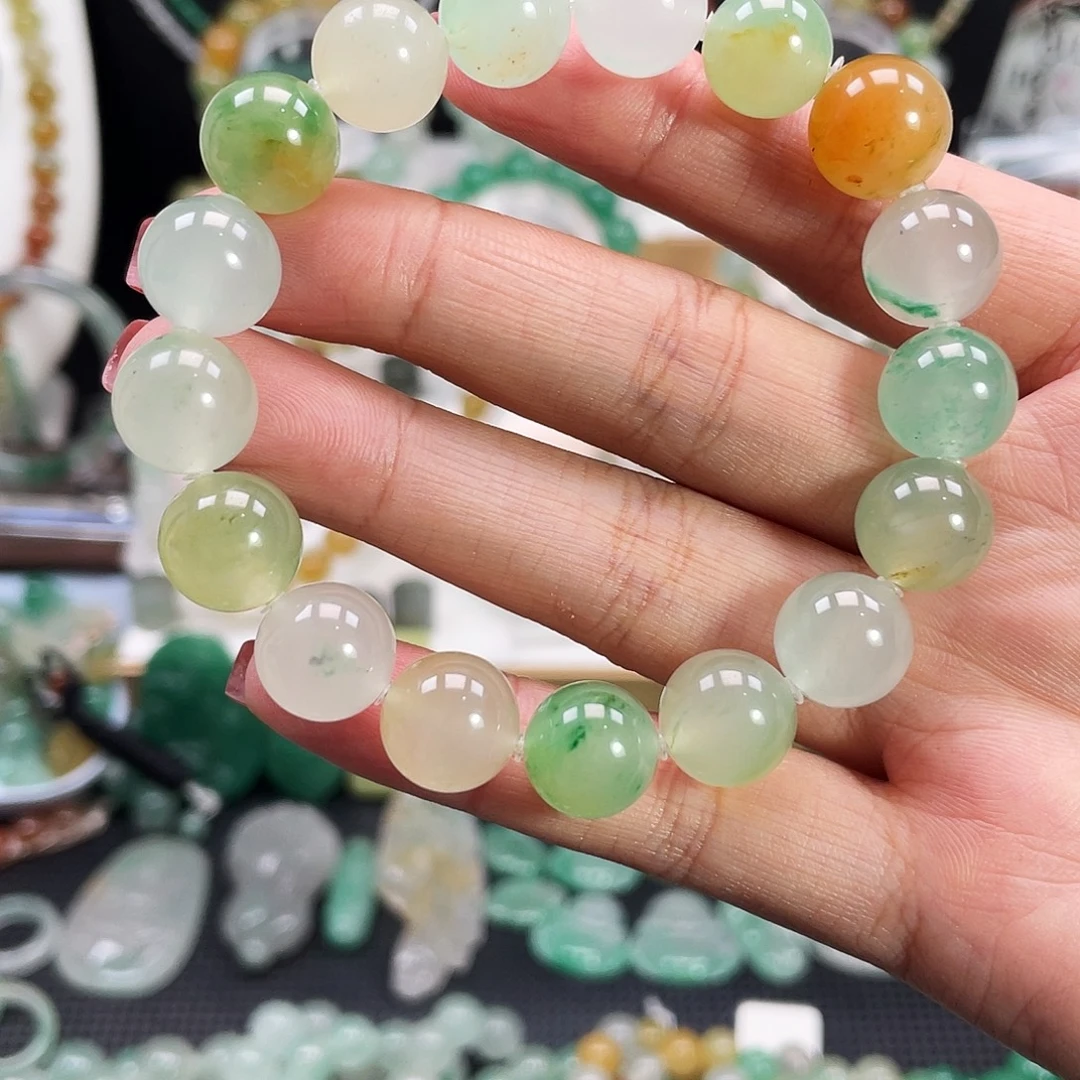 石英质玉未镶嵌手链