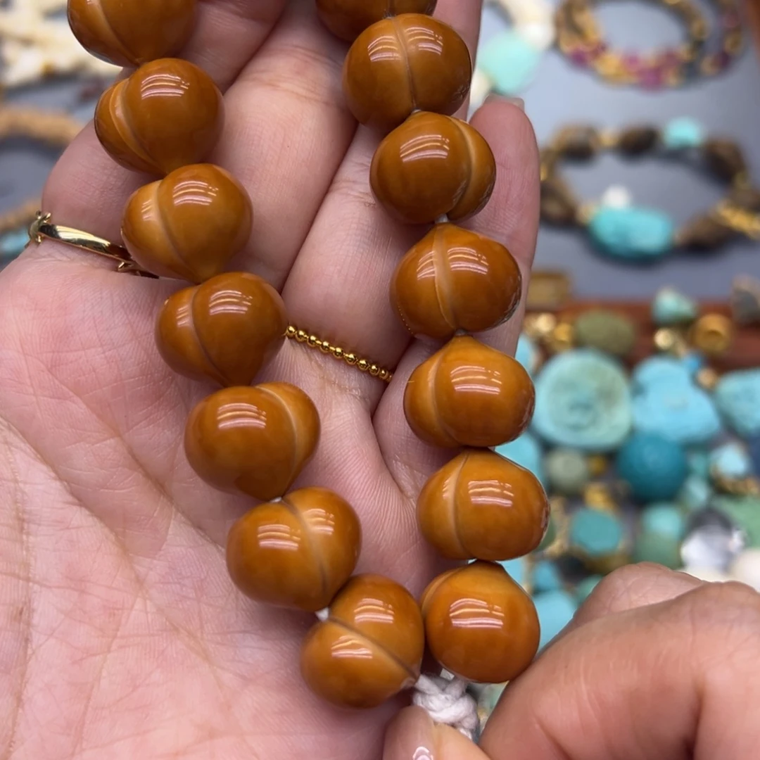 吊坠猴头核桃手串