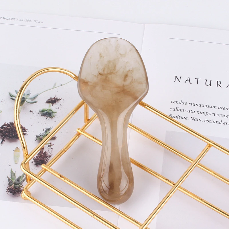 面部背部刮按摩棒美容工具树脂面部拨棒刮沙铲子美容院居家护肤