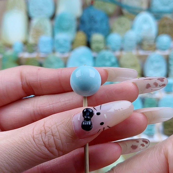 绿松石未镶嵌珠宝奇石14m