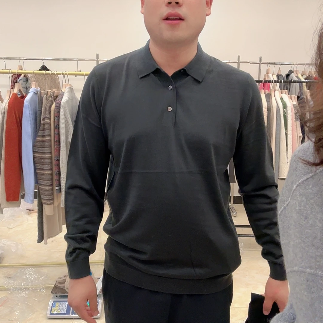 男Polo精纺超舒服