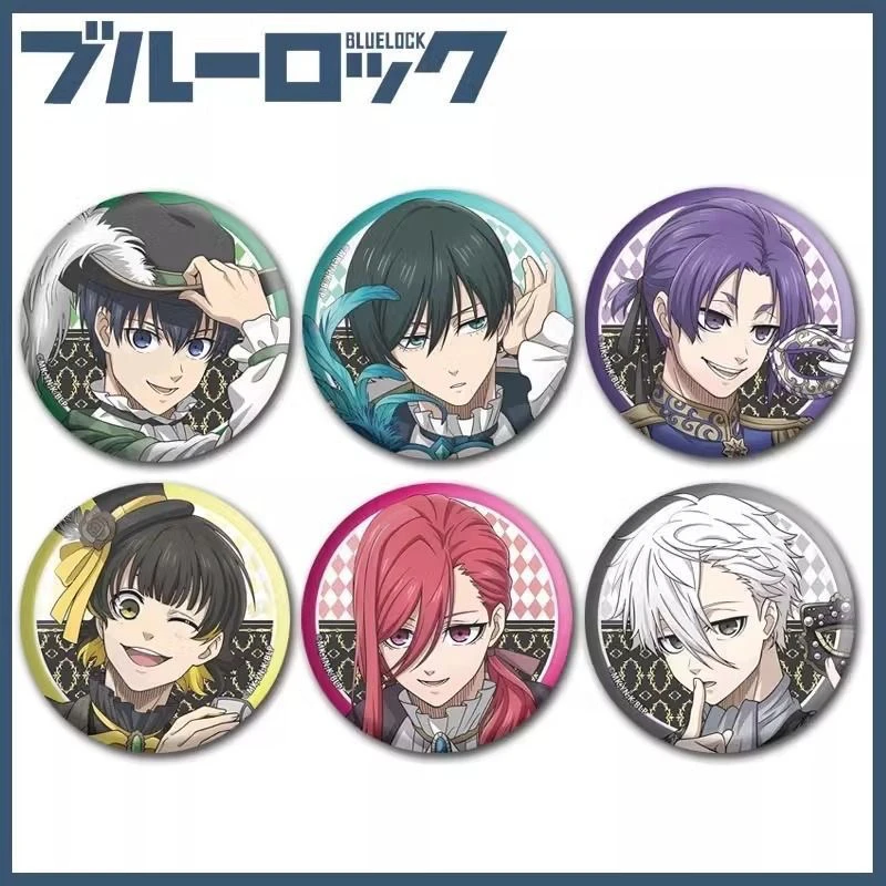 【日谷】蓝锁 假面舞会系列吧唧