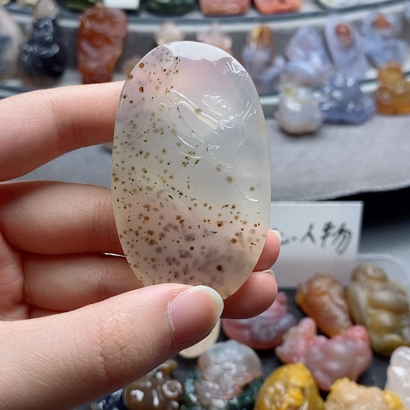 【闪购商品】未镶嵌吊坠定制玛瑙