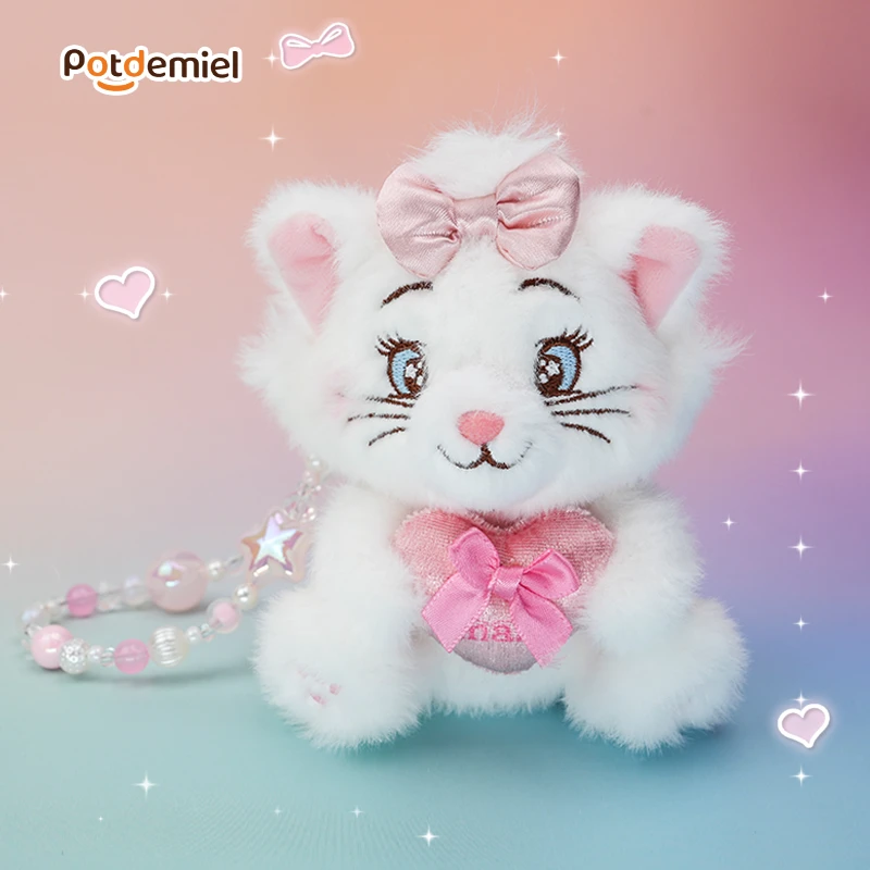 potdemiel迪士尼正版25年新款玛丽猫美礼挂件