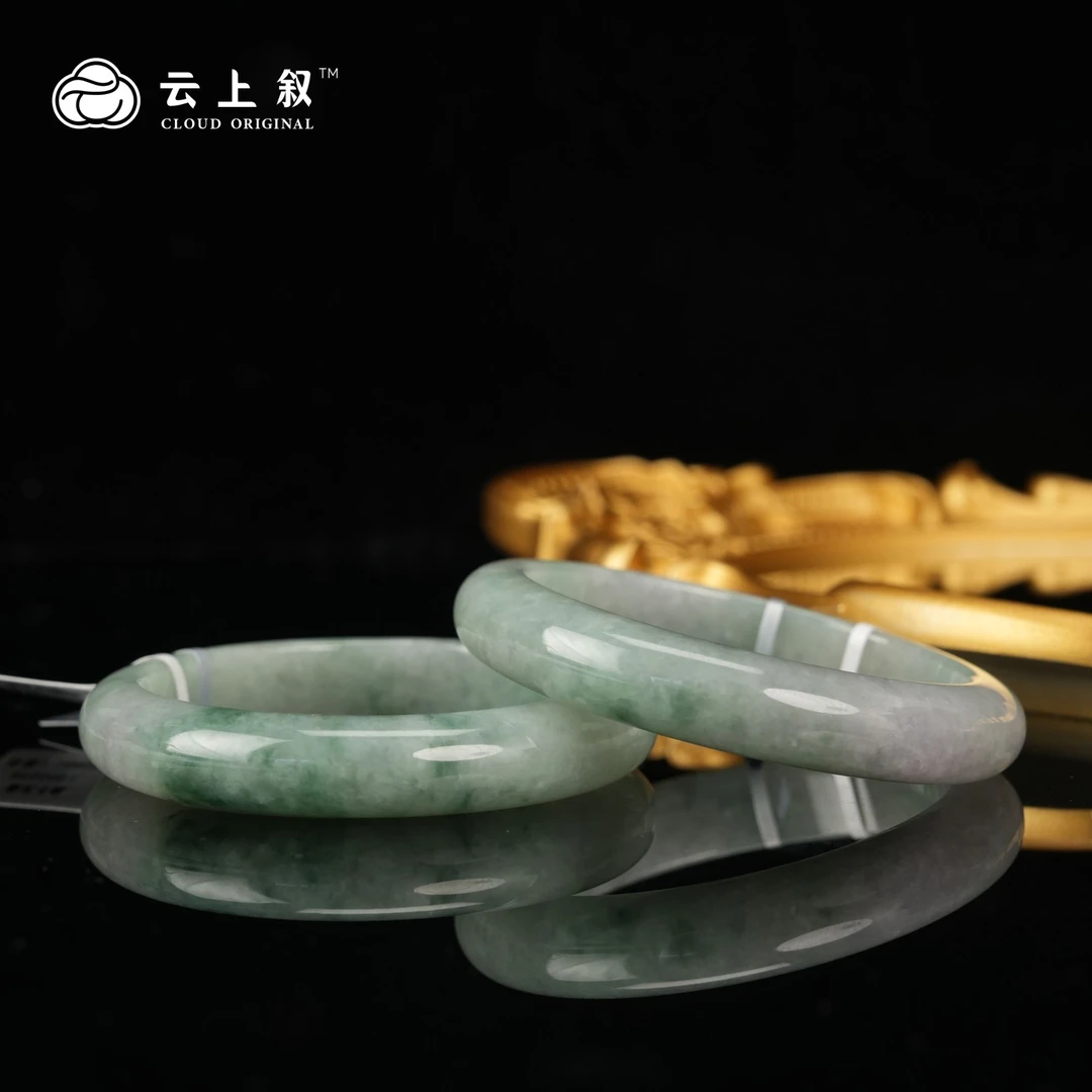 【云上叙】29 QJD06500029 翡翠手镯-多样性发其一