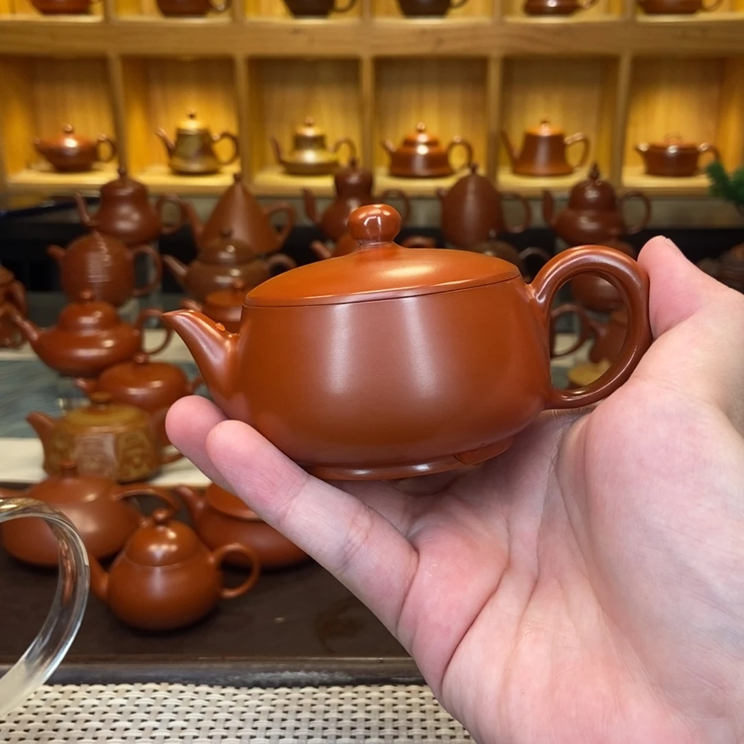 茶壶紫砂C*7潮州手拉壶手拉壶