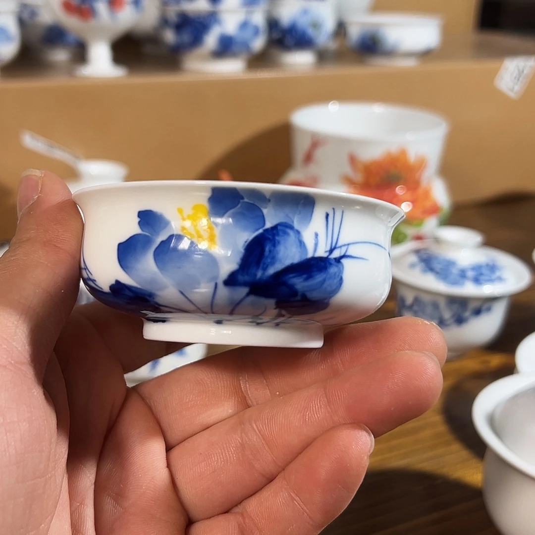 达***玛陶瓷景德镇高温釉下陶瓷