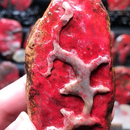 昌化石昌化鸡血石原石