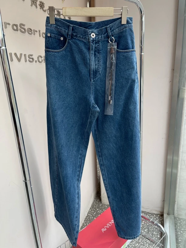 JR｜25春夏阔腿牛仔裤160068