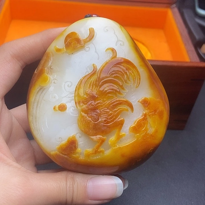 和田玉挂件未镶嵌N