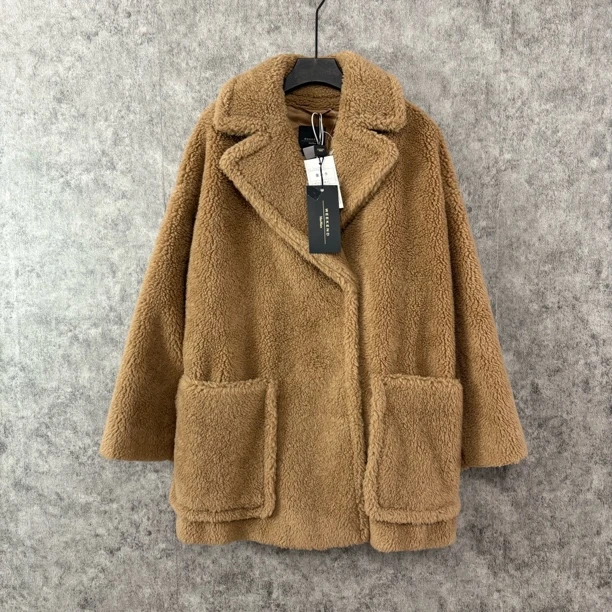 未使用 MaxMara maxmara泰迪大衣外套