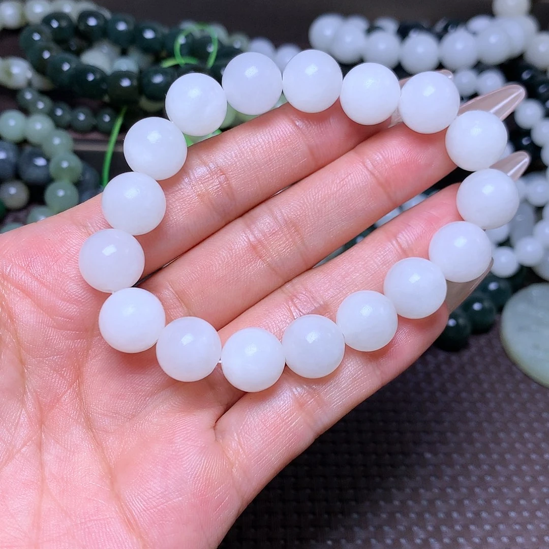 【闪购商品】和田玉未镶嵌手串卡12