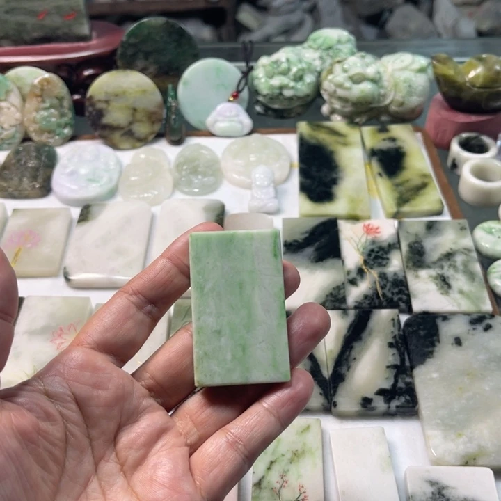 独山玉颈饰未镶嵌唯*@