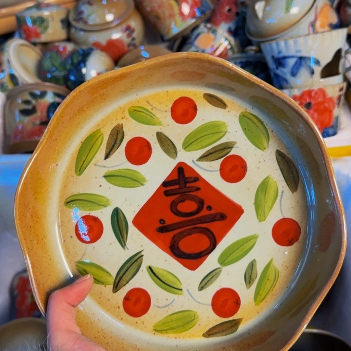 瓷片景德镇陶瓷手工手绘