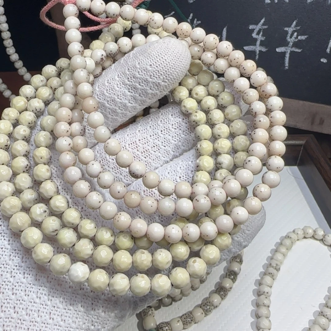 糖***儿手串星月菩提两个一起整