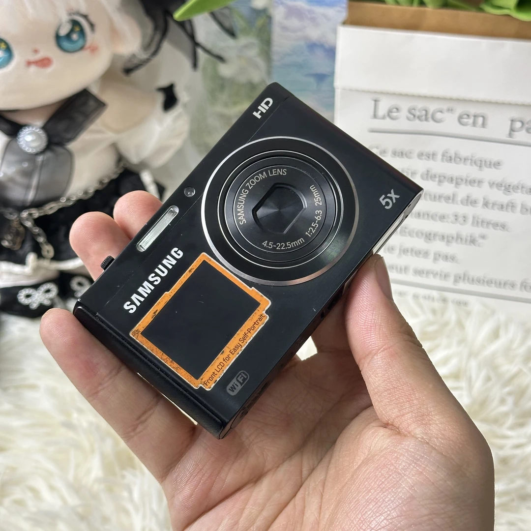 9新 Samsung/三星 三星dv300双面屏可自拍1600万像素带配件