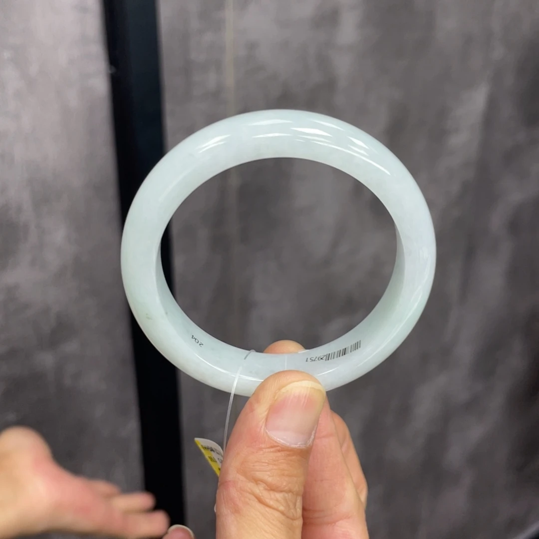 翡翠手镯未镶嵌纯天然缅甸a货翡翠手镯54-56