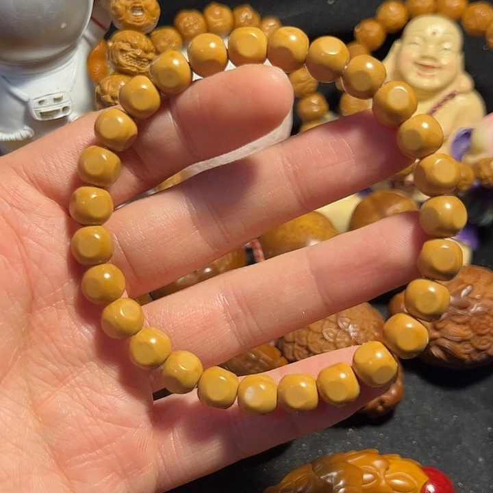 手串/手链橄榄核猴头0.8六方微瑕