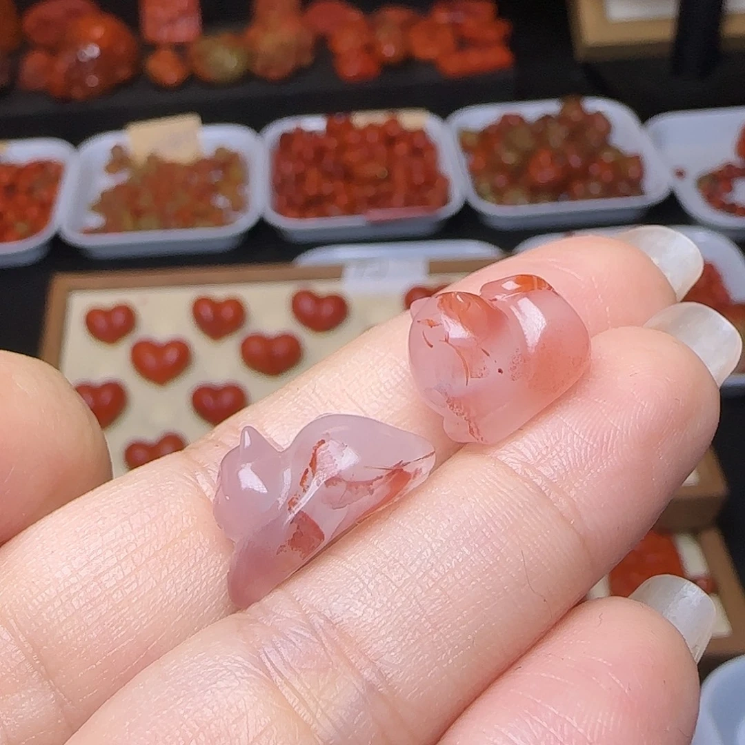 南红玛瑙未镶嵌吊坠(不含链)