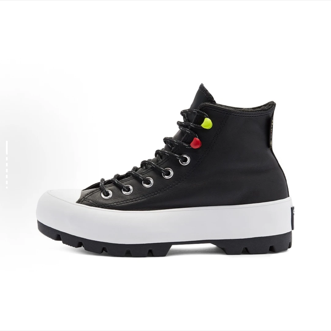 Converse匡威舒适百搭高帮帆布鞋女款黑色 569554C