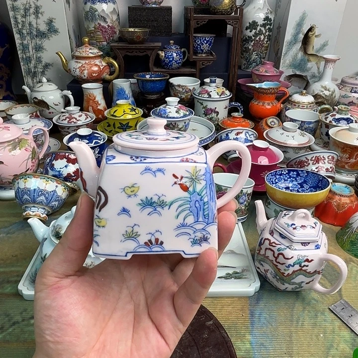 摆件景德镇陶瓷老厂瓷76