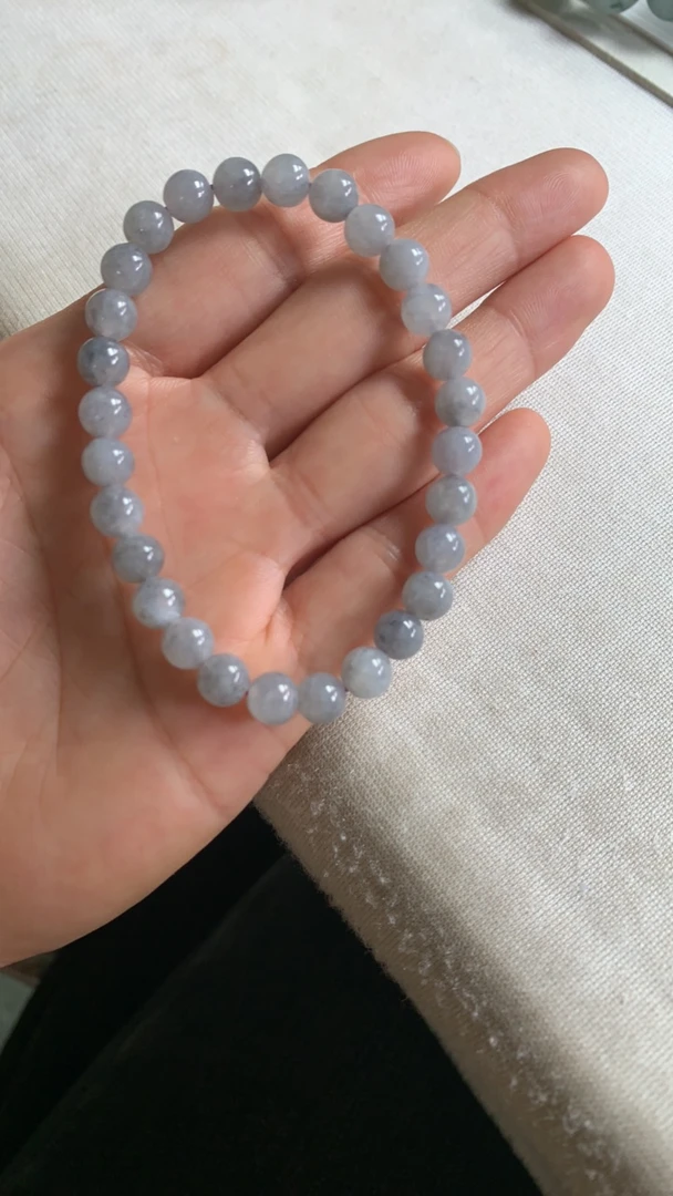 天然a货翡翠乌鸡手串