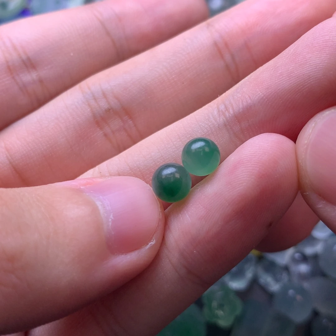 未镶嵌定制翡翠珠子