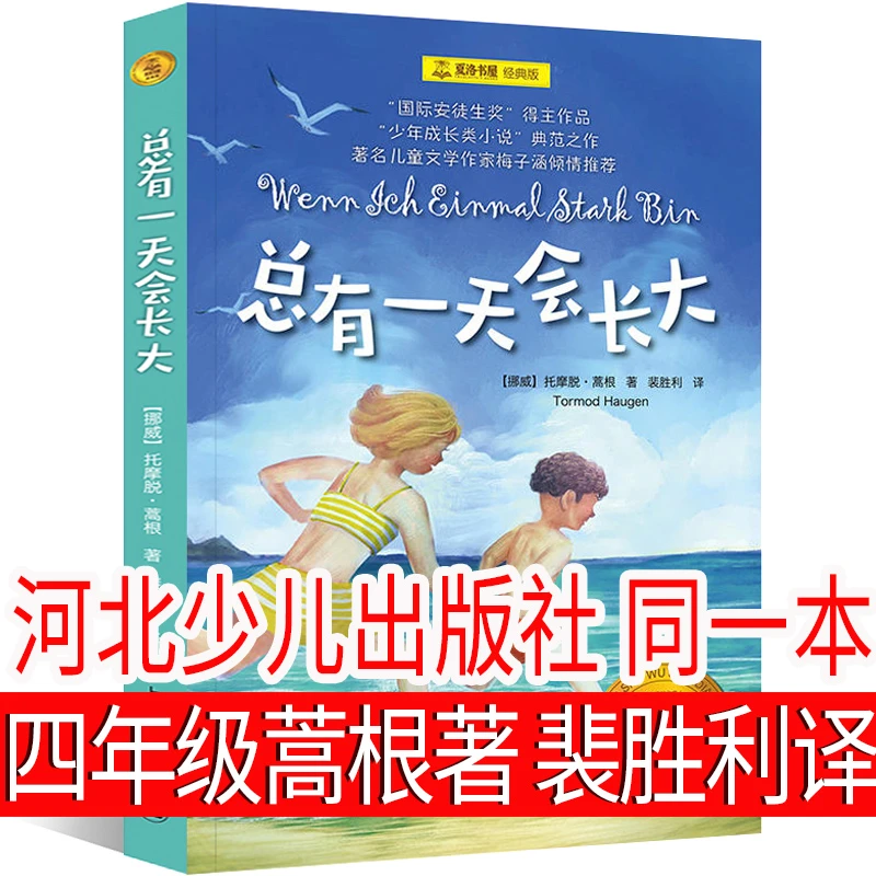 总有一天会长大 四年级正版书少儿读物嵩根著4年级指定必读书目小