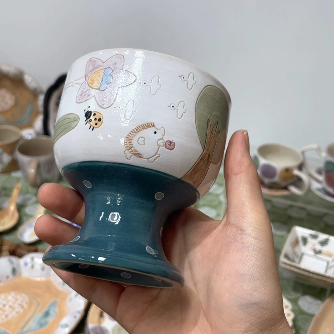 瓷片景德镇手工陶瓷杯