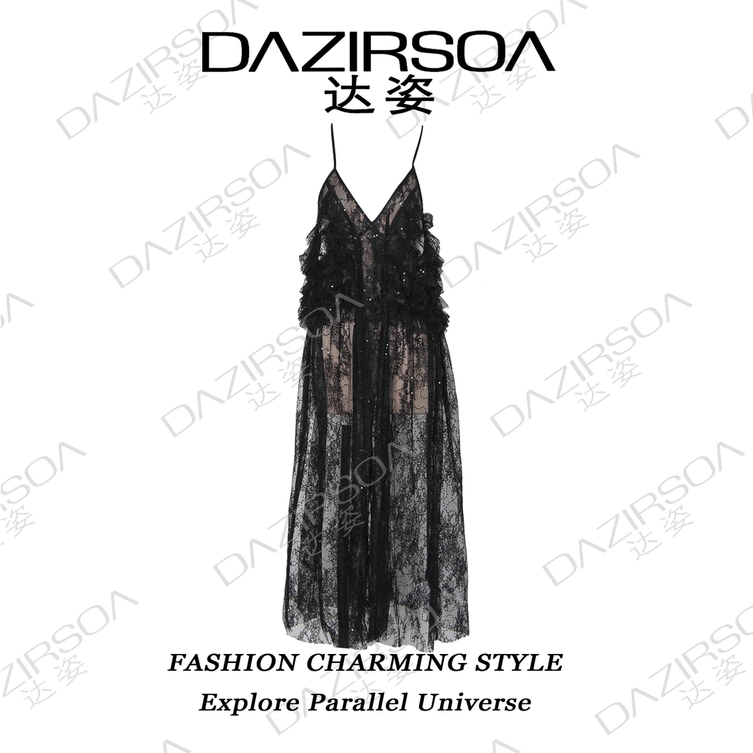 DAZIRSOA/达姿梦幻芭蕾|蕾丝连衣裙 R017