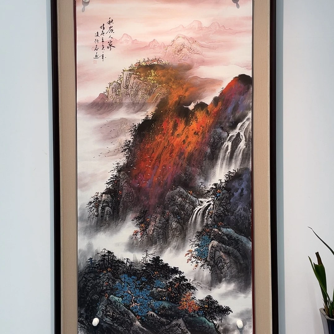 国画凌行志老师手绘国画精品
