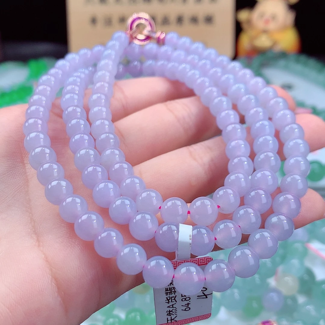 翡翠手链未镶嵌卡7
