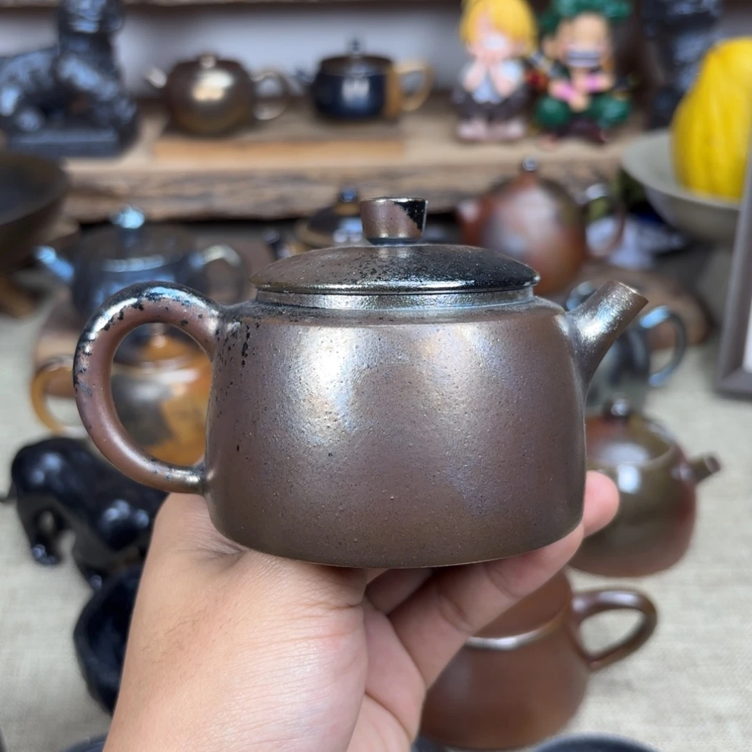 建水紫陶三木柴烧