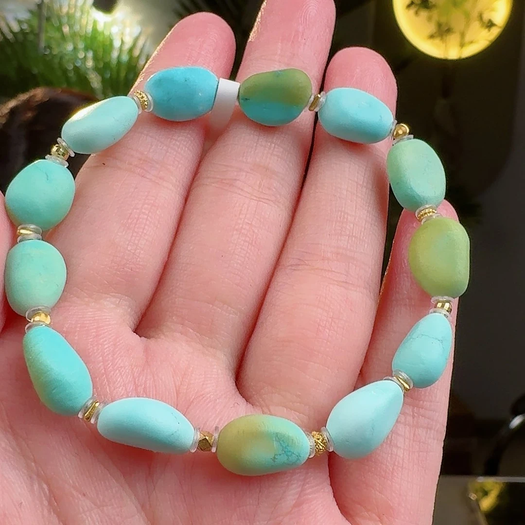 绿松石珠宝奇石未镶嵌