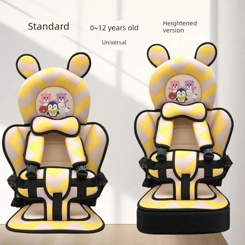 儿童汽车安全带通用汽车简易便携式婴儿汽车后座婴儿工艺品0至12