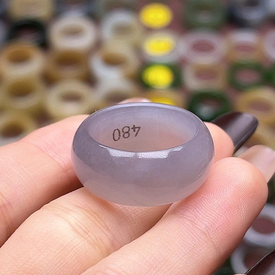 沉***@和田玉未镶嵌戒指18.3