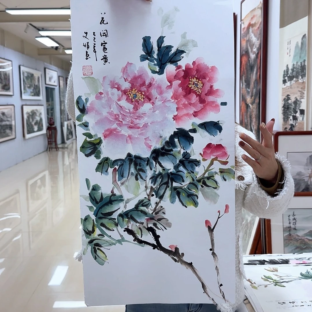 国画国画作品集一个由一