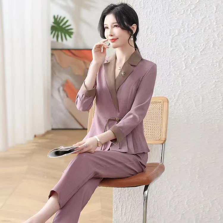 亿家6019春夏装套装洋气新款女装时尚套装