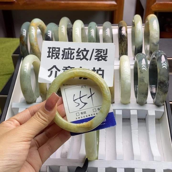 蛇纹石玉戒指合金17