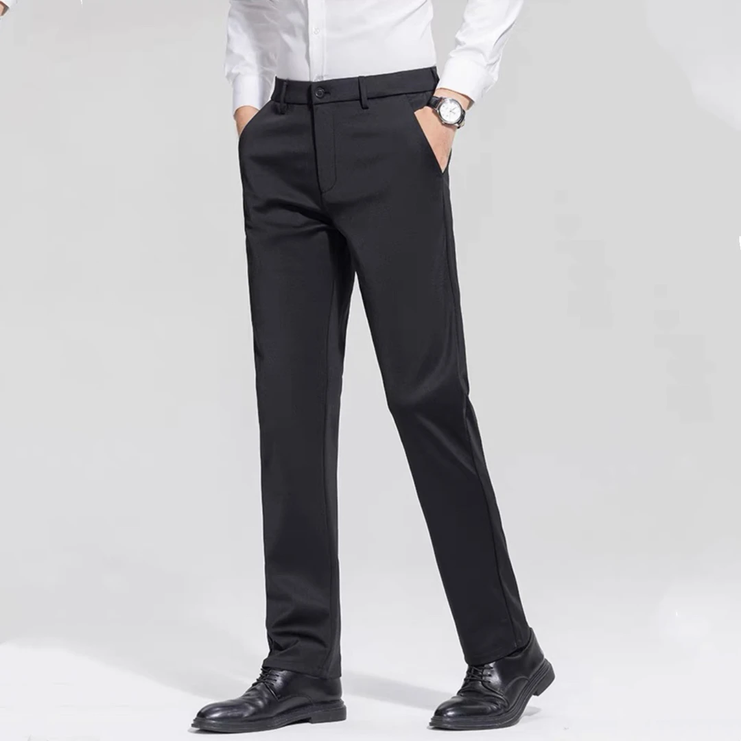 男士秋冬加绒款式随机介意勿拍商务休闲直筒西裤/7231