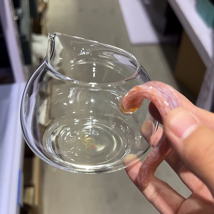 孤品 九河霞彩淡然公杯